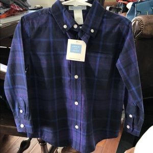 Janie & Jack 3T LS Button Down (can bundle)